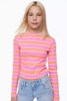 Топ из джерси с длинными рукавами H&amp;M