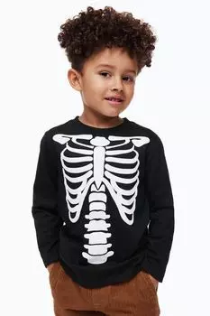 Топ из джерси с принтом H&amp;M