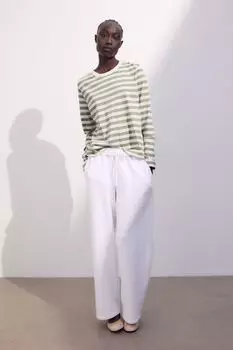 Топ из хлопкового трикотажа H&M