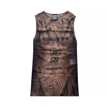 Топ Jean Paul Gaultier x Shayne Oliver Gltr Tank Top Darknude/Black, желто-коричневый