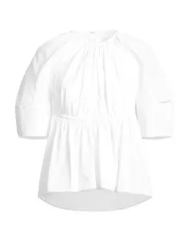 Топ Jil Sander, белый