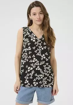 Топ KAAMBER - Blouse Kaffe, черный