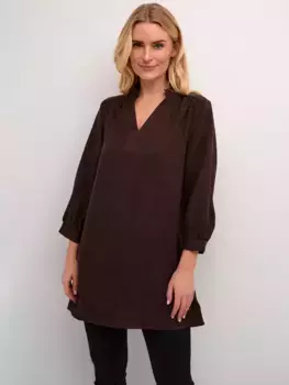 Топ KAFFE Ellen Tunic, цвет java