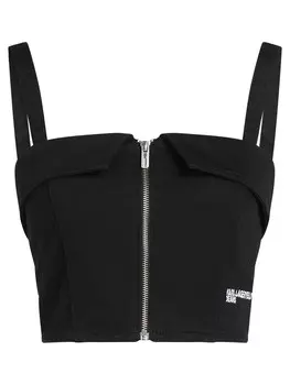 Топ Karl Lagerfeld Jeans, черный