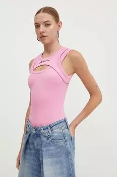 Топ Karl Lagerfeld Jeans, розовый