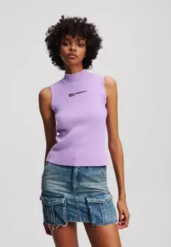 Топ Karl Lagerfeld Jeans, розовый
