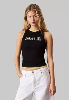 Топ LOGO TANK Calvin Klein Jeans, черный