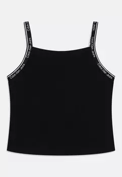 Топ LOGO TAPE STRAP PUNTO Calvin Klein Jeans, цвет black