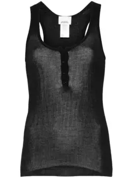 Топ Louisali без рукавов ISABEL MARANT, черный