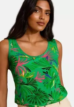 Топ Love & Roses, зеленый