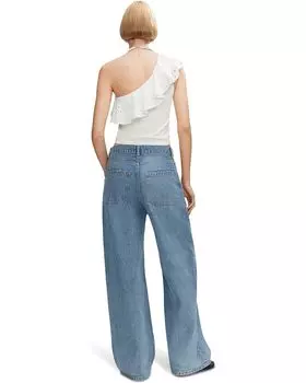 Топ MANGO Tori Top, белый