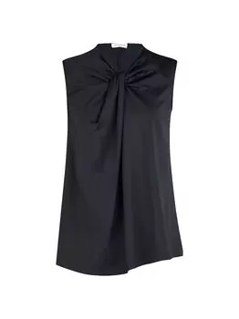 Топ Mckinley из джерси Halston, черный