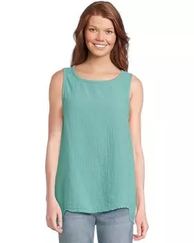 Топ Mod-o-doc Long Step Hem Tank, цвет Open Water