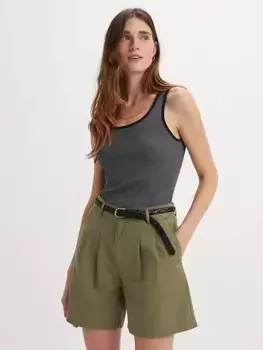Топ на бретелях Essential в рубчик Levi's, цвет Caviar - Black