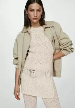 Топ Nicole Mango, пастель Gris Clair