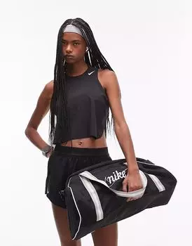 Топ Nike Running Aeroswift Dri-FIT plisse черного цвета