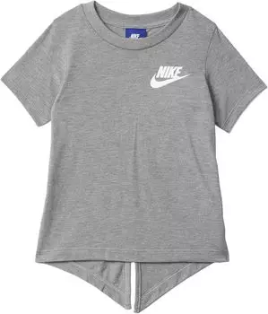 Топ Nike Sportswear Short Sleeve Core Top, цвет Dark Grey Heather