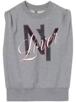 Топ NY Lover из джерси 3.1 Phillip Lim, серый
