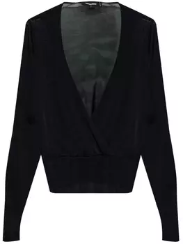Топ-обертка DSQUARED2, черный