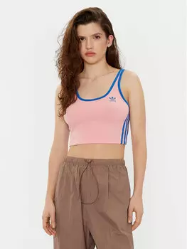 Топ облегающего кроя adicolor 3-Stripes JP2293 Adidas, розовый