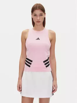 Топ облегающего кроя Future Icons 3-Stripes JE0191 Adidas, розовый