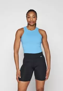 Топ One Fitted Crop Tank Nike, синий