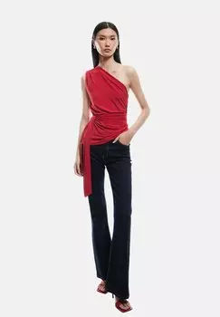Топ ONE SHOULDER Koton, красный