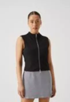 Топ ONLCIRKEL ZIP Only Petite, черный