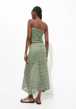 Топ OPENWORK PULL&BEAR, зеленый