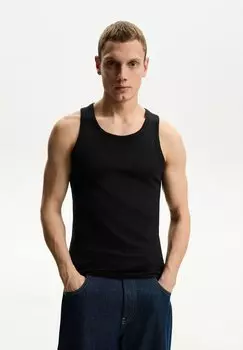 Топ PACK OF 3 Bershka, белый