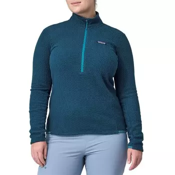 Топ Patagonia R1 Air Zip Neck, цвет Lagom Blue