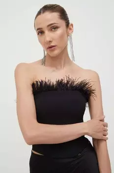 Топ Patrizia Pepe, черный