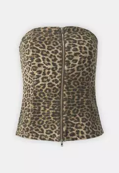 Топ Pcginger Zip Pieces, черный