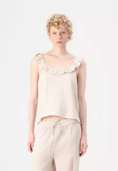 Топ PCSASTINA - Blouse Pieces, кремовый