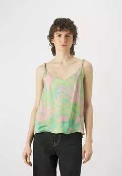 Топ Pinko ТАЛИЯ, цвет verde/rosa