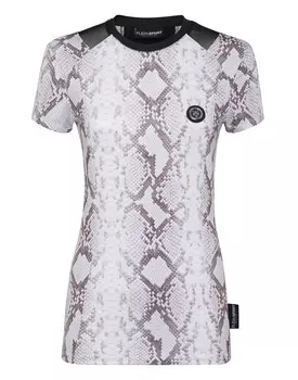 Топ Plein Sport Shirt Python, серый