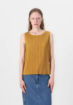 Топ PLISSE TANK Calvin Klein, желтый