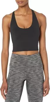 Топ Prana Chakara Crop Top, черный
