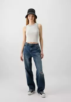 Топ PRIDE TANK Abercrombie & Fitch, кремовый