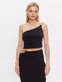 Топ приталенного кроя Marciano Guess, черный
