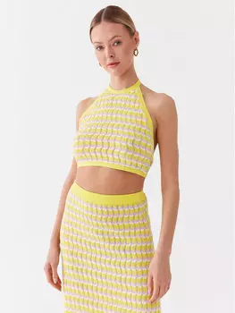 Топ приталенного кроя Seafolly, желтый