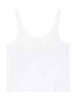 Топ Pull&Bear, белый