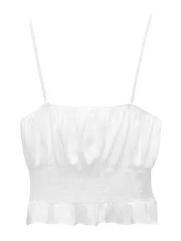 Топ Pull&Bear, белый