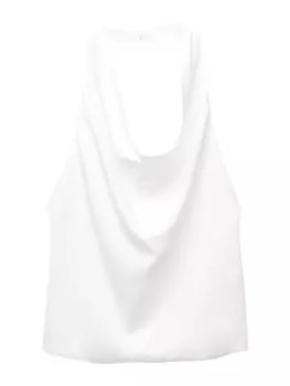Топ Pull&Bear, белый