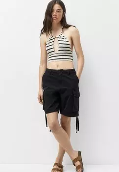 Топ PULL&BEAR, черный