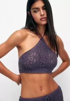 Топ PULL&BEAR, фиолетовый