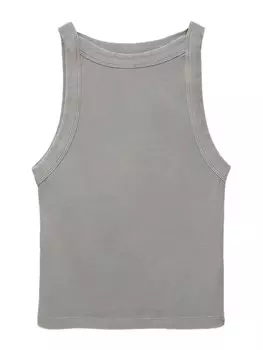 Топ Pull&Bear, серый