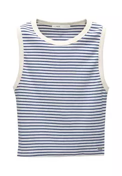 Топ PULL&BEAR, синий