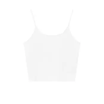 Топ Pull&Bear Thin Straps, белый