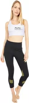 Топ PUMA Evide Crop Top Short Sleeve, цвет Purple Heather
